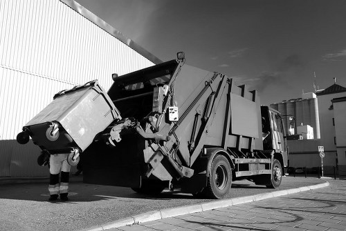 Professional loft clearance team at work in Whitechapel